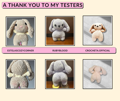 Bunny Got Back  - Crochet PATTERN