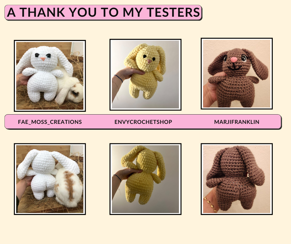Bunny Got Back  - Crochet PATTERN