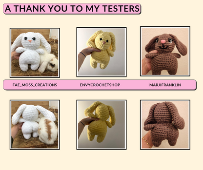 Bunny Got Back  - Crochet PATTERN
