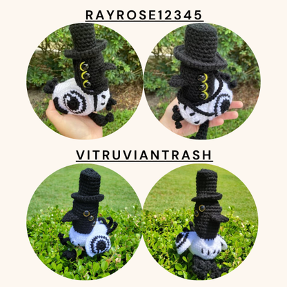 Sussy the Crow - CROCHET PATTERN