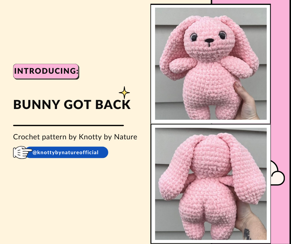 Bunny Got Back  - Crochet PATTERN