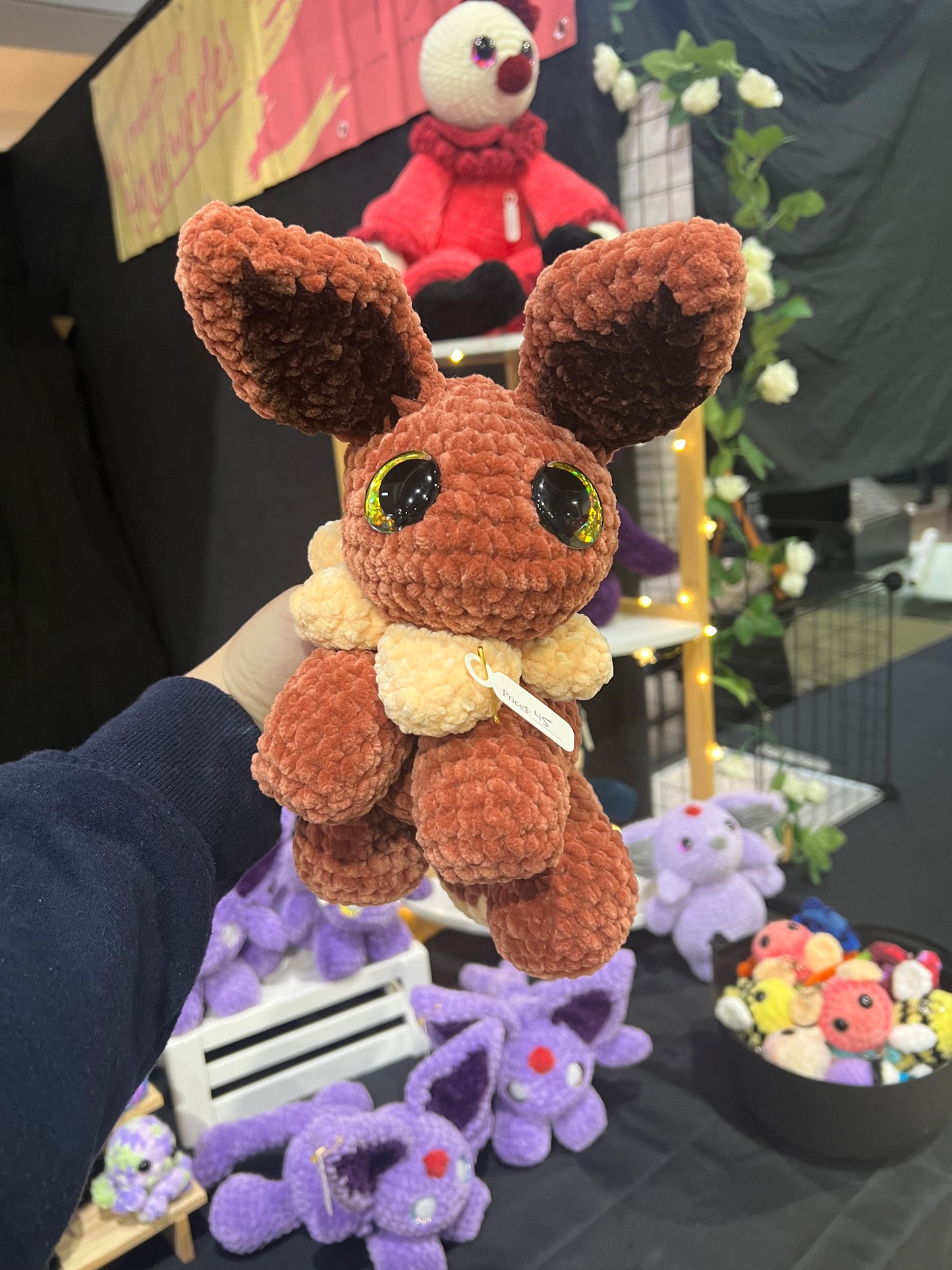 Crochet brown cat (Made to order)