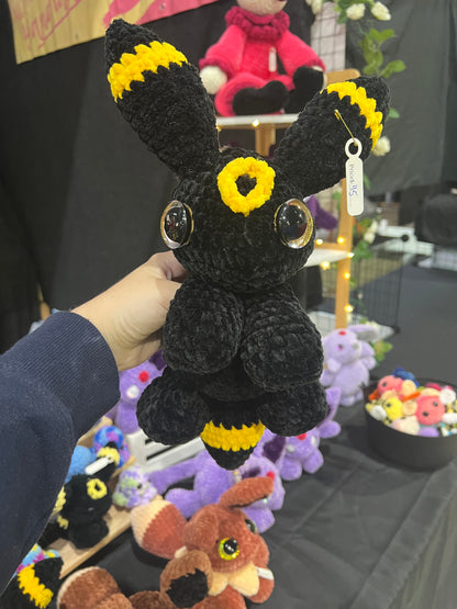 Crochet black cat (Made to order)